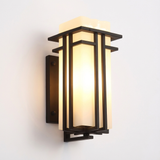 Industrial Glass LED Outdoor Wall Lamp