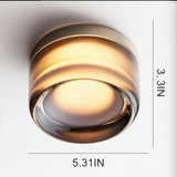 Acrylic Dimple LED Wall Sconce Light