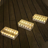Acrylic Solar Light with Textured Brick