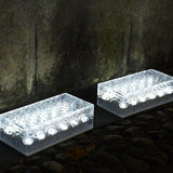 Acrylic Solar Light with Textured Brick