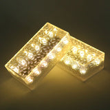 Acrylic Solar Light with Textured Brick