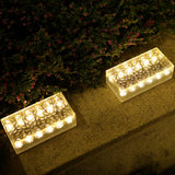 Acrylic Solar Light with Textured Brick