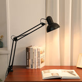 Adjustable Metal Clip On Table Lamp LED