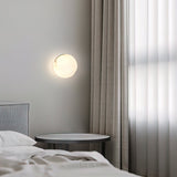 Alabaster Globe LED Wall Sconce Light
