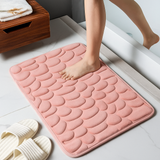AquaLux | Ultra Absorbent Anti-Slip Bath Mat | Bathroom Safety Accessory