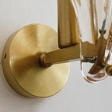 Art Deco Brass Seashell Wall Sconce LED