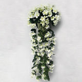 Artificial Hanging Basket with Trailing Vines
