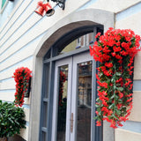 Artificial Hanging Basket with Trailing Vines