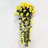 Artificial Hanging Basket with Trailing Vines