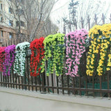Artificial Hanging Basket with Trailing Vines