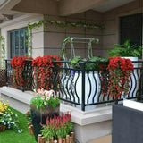 Artificial Hanging Basket with Trailing Vines