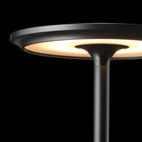 Brass Cone LED Table Lamp with Recharge
