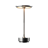 Brass Cone LED Table Lamp with Recharge