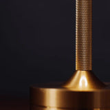 Brass Cone LED Table Lamp with Recharge