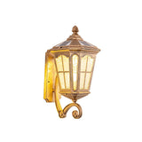 Aluminum Solar Wall Lantern Light