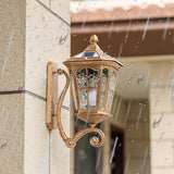 Aluminum Solar Wall Lantern Light