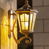 Aluminum Solar Wall Lantern Light