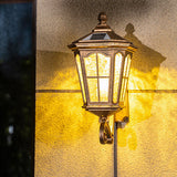 Aluminum Solar Wall Lantern Light