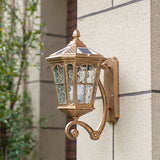 Aluminum Solar Wall Lantern Light