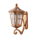 Aluminum Solar Wall Lantern Light