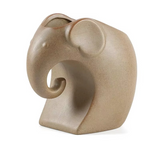 Ceramic Animal Planter with Sculpted Handle