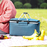 Collapsible Leakproof Picnic Basket Insulated