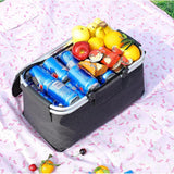 Collapsible Leakproof Picnic Basket Insulated