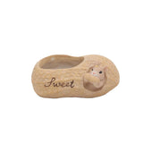 Decorative Cartoon Squirrel Flower Pot Resin