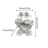 Decorative Funny Face Resin Succulent Planter