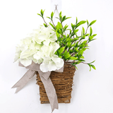 Decorative Hydrangea Hanging Flower Basket