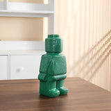 Decorative Resin Flower Pot with Robot Design