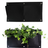Fabric Wall Planter Pockets Vertical Design