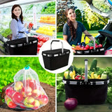 Foldable Insulated Picnic Basket with Handle