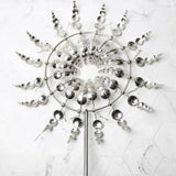 Garden Decor Metal Wind Spinner Dual Motion