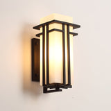 Industrial Glass LED Outdoor Wall Lamp