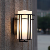 Industrial Glass LED Outdoor Wall Lamp