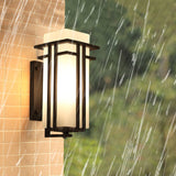 Industrial Glass LED Outdoor Wall Lamp