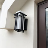 Industrial Glass LED Outdoor Wall Lamp