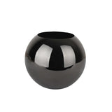 Gold Metal Flower Pot with Round Nordic Shape