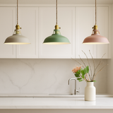 Industrial Metal Dome LED Pendant Light
