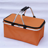 Insulated Picnic Basket with Handles