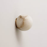 Japandi Marble Orb Wall Sconce LED