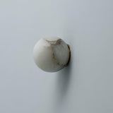 Japandi Marble Orb Wall Sconce LED