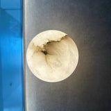 Japandi Marble Orb Wall Sconce LED