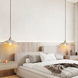 Japanese Cement Flower Pendant Light