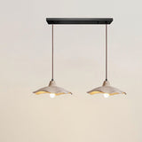Japanese Cement Flower Pendant Light