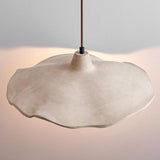 Japanese Cement Flower Pendant Light