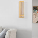 Japanese Solid Wood LED Wall Light