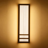 Japanese Solid Wood LED Wall Light