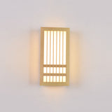 Japanese Solid Wood LED Wall Light